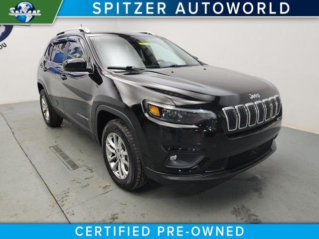 used 2021 Jeep Cherokee car, priced at $21,990