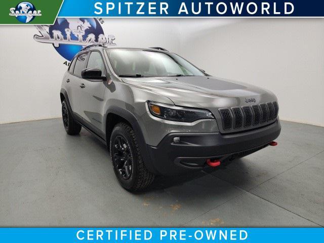 used 2022 Jeep Cherokee car, priced at $25,990