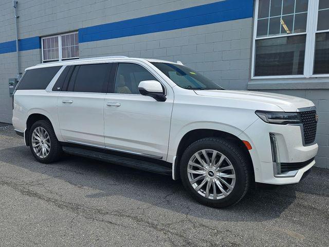 used 2021 Cadillac Escalade ESV car, priced at $63,990