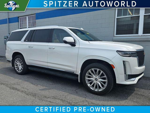 used 2021 Cadillac Escalade ESV car, priced at $63,990