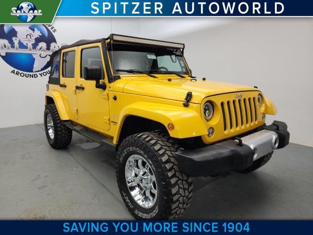 used 2015 Jeep Wrangler Unlimited car, priced at $19,490