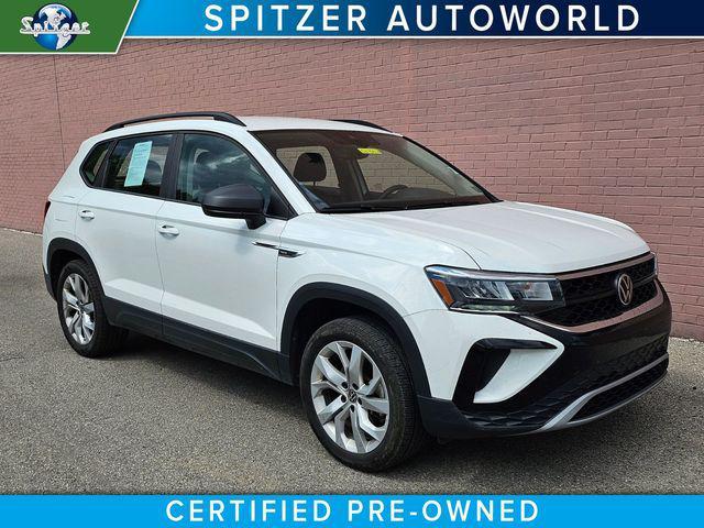 used 2023 Volkswagen Taos car, priced at $21,490