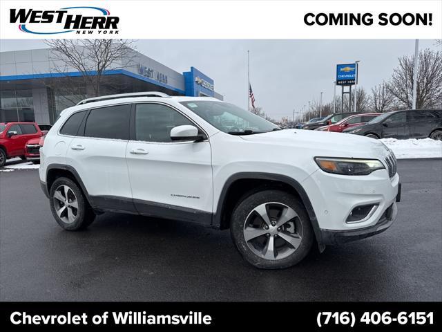 used 2021 Jeep Cherokee car, priced at $25,530