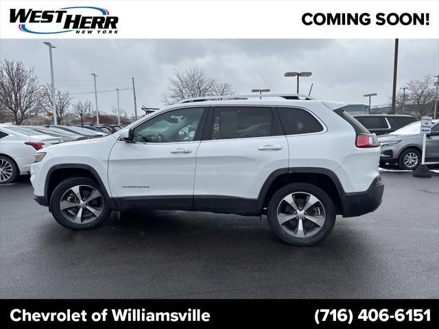 used 2021 Jeep Cherokee car, priced at $25,530