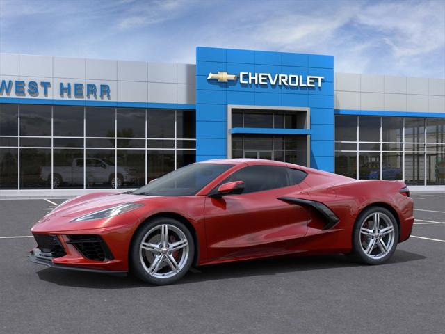 new 2025 Chevrolet Corvette car, priced at $79,665