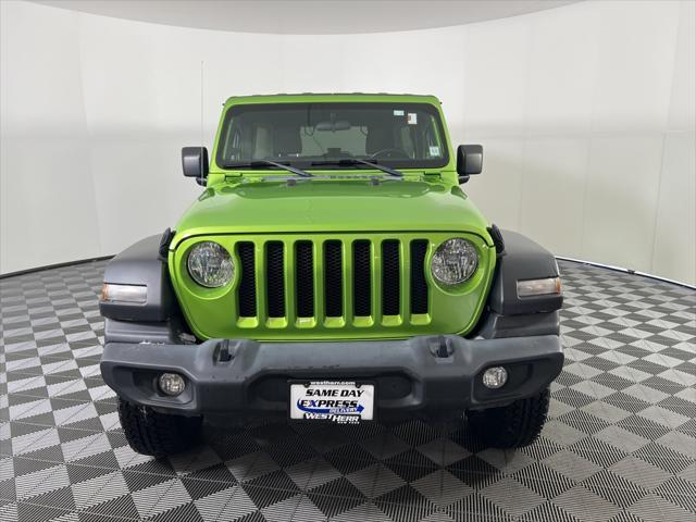 used 2019 Jeep Wrangler Unlimited car, priced at $22,186