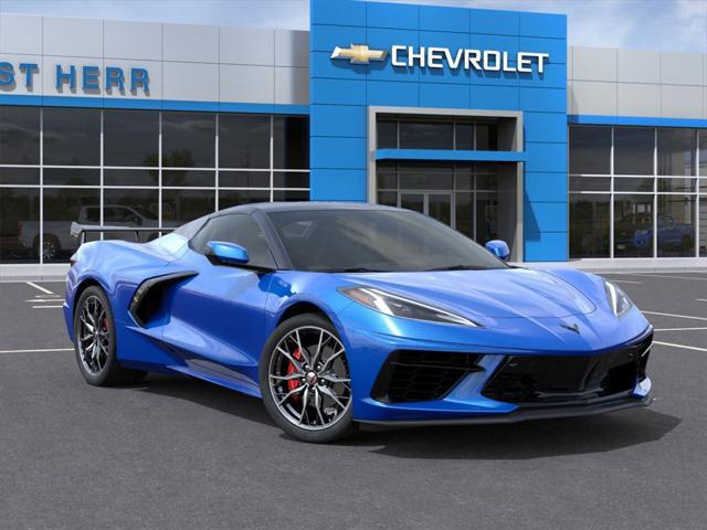 new 2025 Chevrolet Corvette car, priced at $92,075