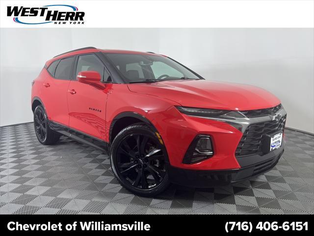 used 2022 Chevrolet Blazer car, priced at $33,417