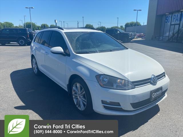 used 2015 Volkswagen Golf SportWagen car, priced at $14,989