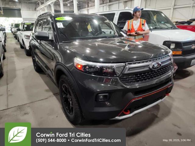 used 2022 Ford Explorer car, priced at $35,910