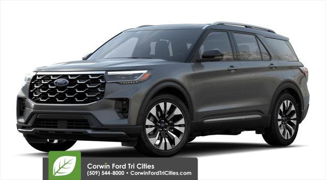 new 2025 Ford Explorer car, priced at $53,451