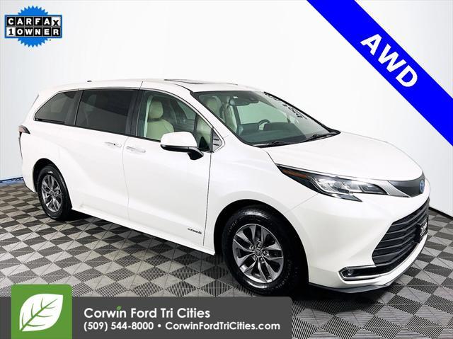 used 2021 Toyota Sienna car, priced at $33,529