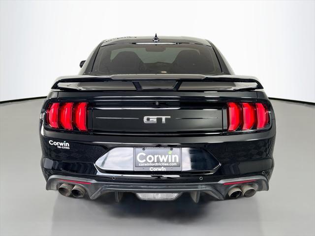 used 2021 Ford Mustang car, priced at $40,989