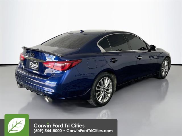 used 2022 INFINITI Q50 car, priced at $24,806