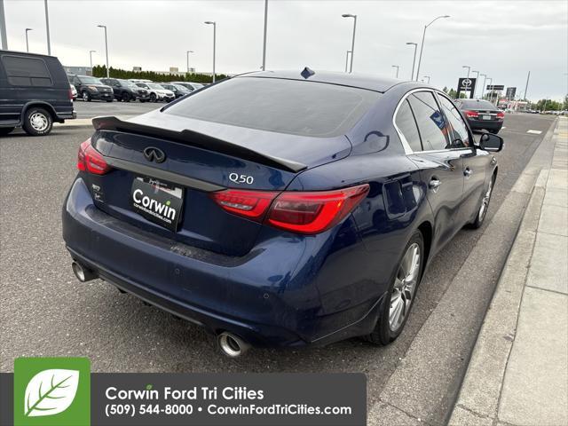 used 2022 INFINITI Q50 car, priced at $28,999