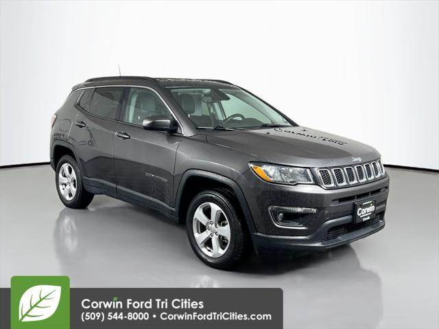 used 2021 Jeep Compass car, priced at $17,498