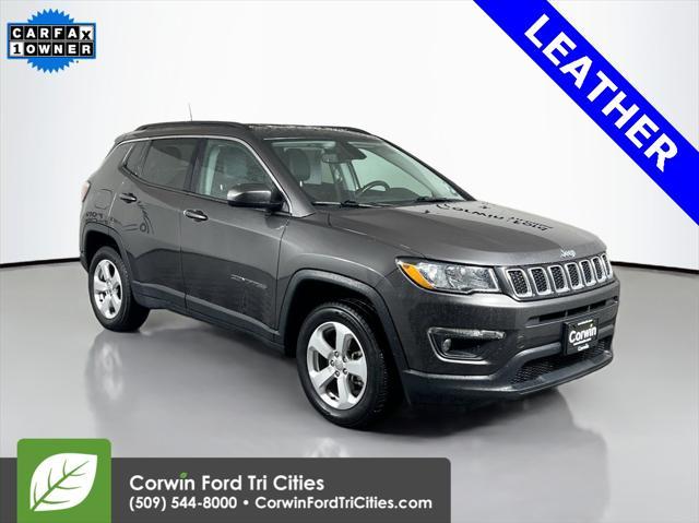 used 2021 Jeep Compass car, priced at $15,498