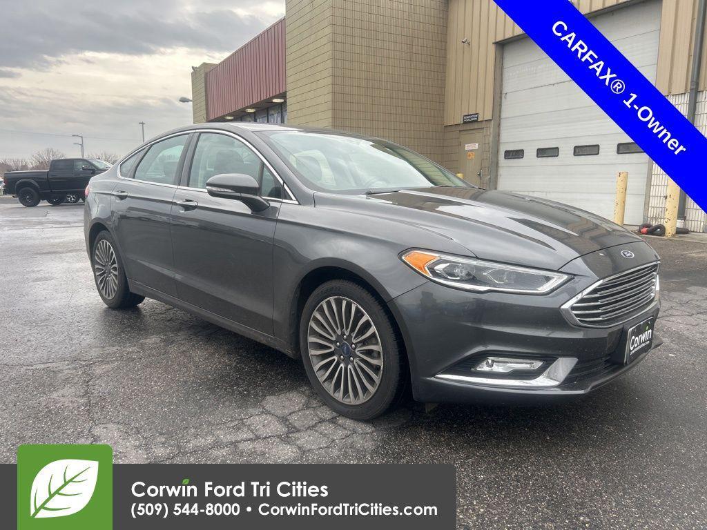 used 2017 Ford Fusion car, priced at $13,498