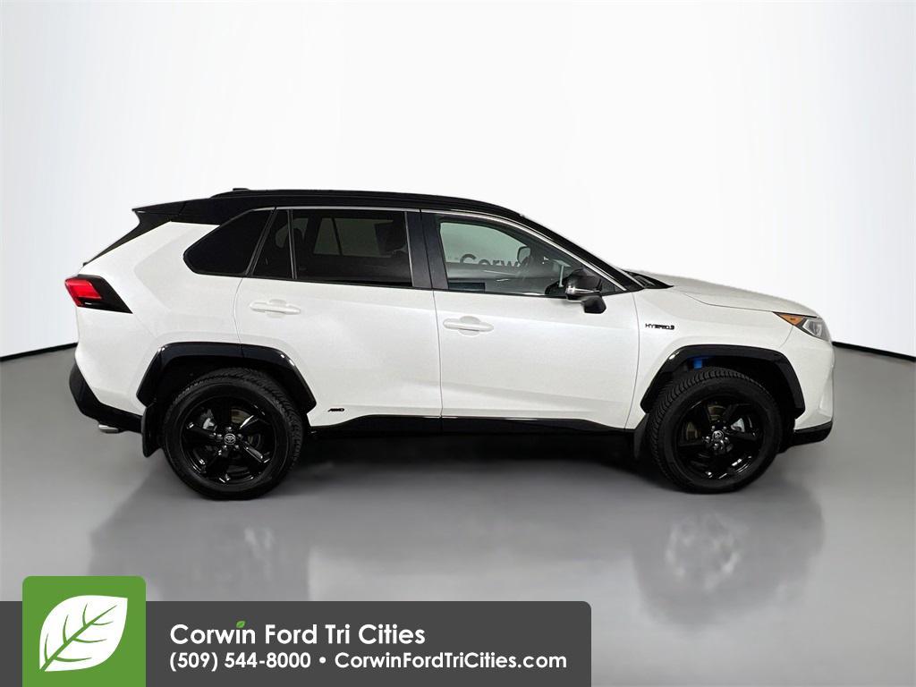 used 2021 Toyota RAV4 Hybrid car, priced at $34,489