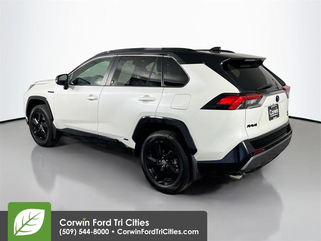 used 2021 Toyota RAV4 Hybrid car, priced at $34,489