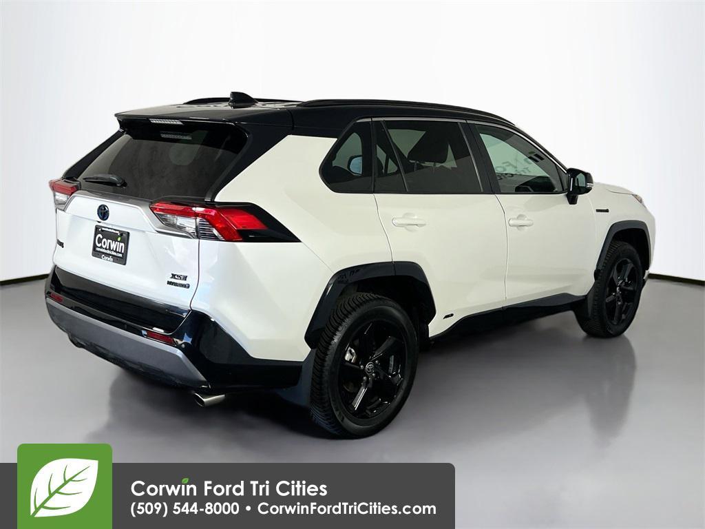 used 2021 Toyota RAV4 Hybrid car, priced at $34,489