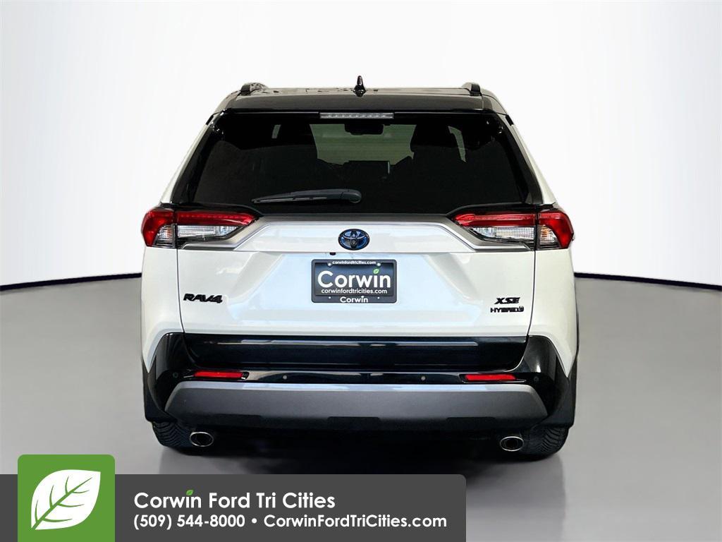 used 2021 Toyota RAV4 Hybrid car, priced at $34,489