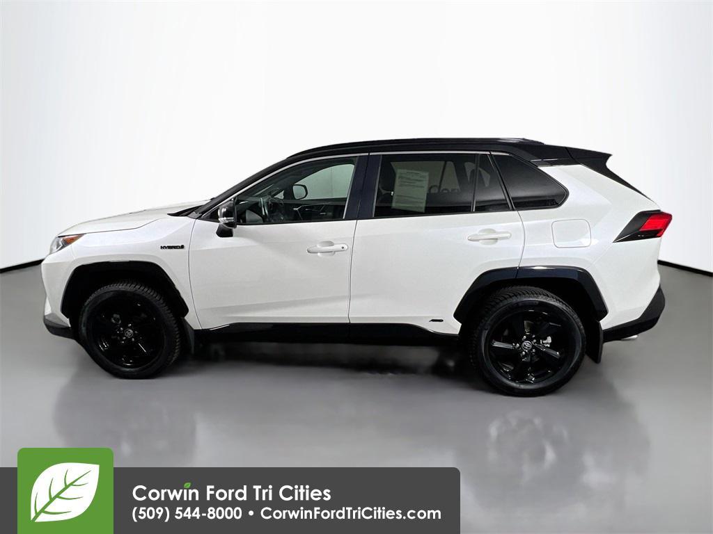 used 2021 Toyota RAV4 Hybrid car, priced at $34,489