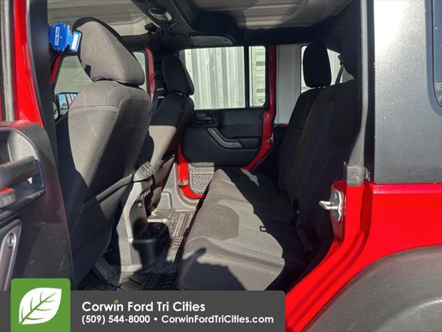 used 2016 Jeep Wrangler Unlimited car, priced at $17,999