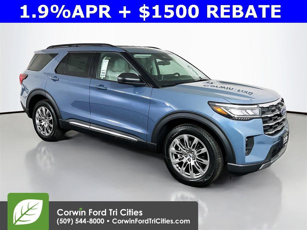 new 2025 Ford Explorer car, priced at $46,095