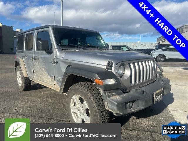 used 2020 Jeep Wrangler Unlimited car, priced at $24,999