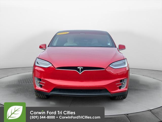 used 2017 Tesla Model X car, priced at $28,999