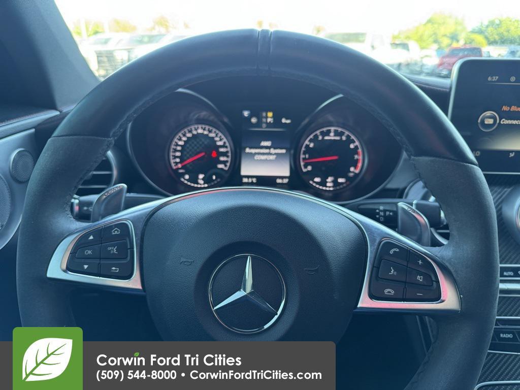 used 2017 Mercedes-Benz AMG C 43 car, priced at $23,766
