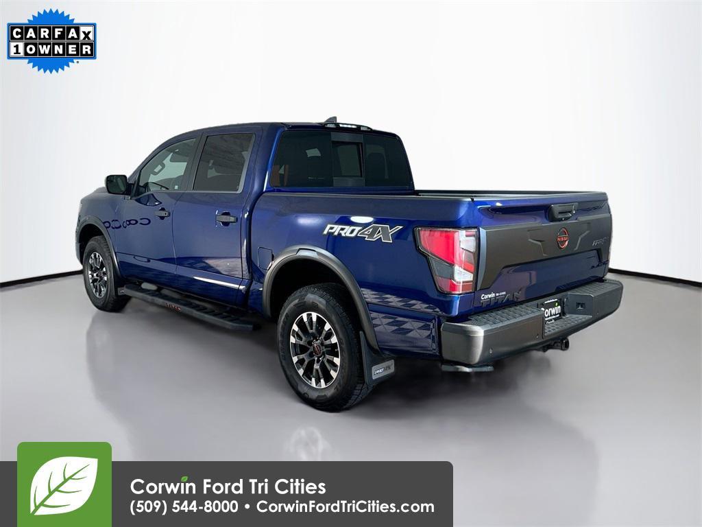 used 2024 Nissan Titan car, priced at $43,500