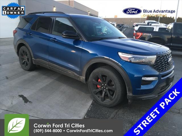 used 2021 Ford Explorer car, priced at $38,999