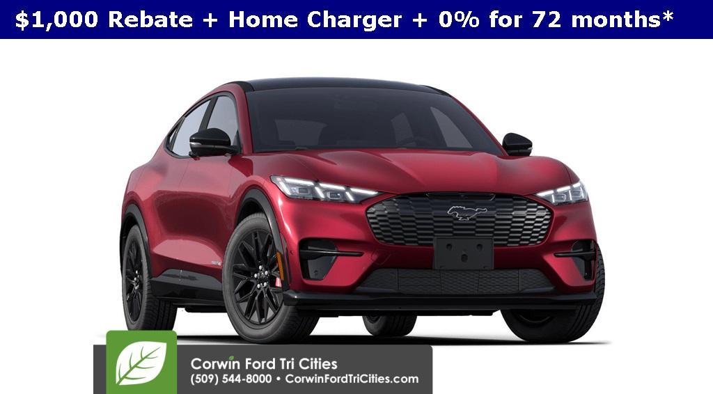 new 2025 Ford Mustang Mach-E car, priced at $55,307