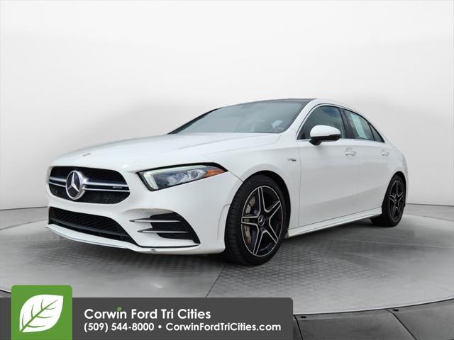 used 2021 Mercedes-Benz AMG A 35 car, priced at $28,798