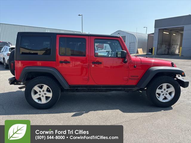 used 2015 Jeep Wrangler Unlimited car, priced at $19,139
