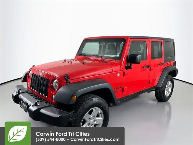 used 2015 Jeep Wrangler Unlimited car, priced at $16,812
