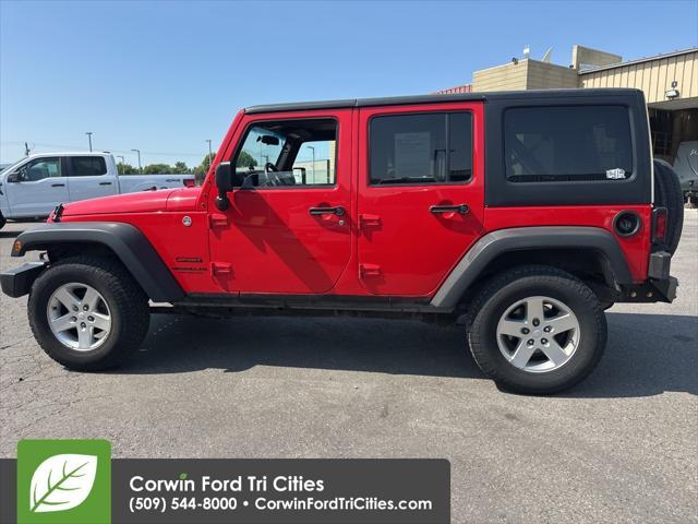 used 2015 Jeep Wrangler Unlimited car, priced at $19,139