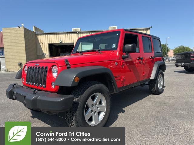 used 2015 Jeep Wrangler Unlimited car, priced at $19,139