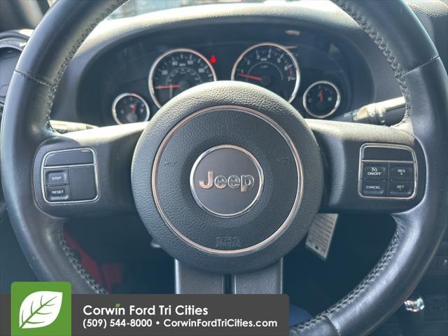 used 2015 Jeep Wrangler Unlimited car, priced at $19,139