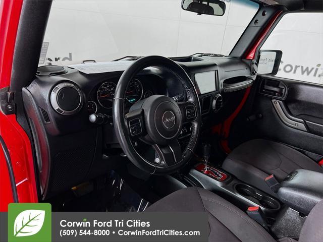 used 2015 Jeep Wrangler Unlimited car, priced at $16,812