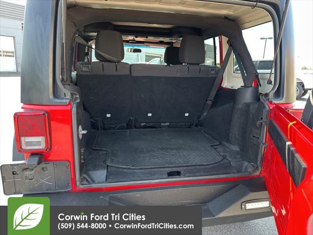 used 2015 Jeep Wrangler Unlimited car, priced at $19,139