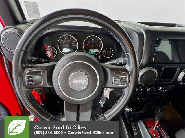 used 2015 Jeep Wrangler Unlimited car, priced at $16,812