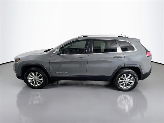 used 2021 Jeep Cherokee car, priced at $23,918