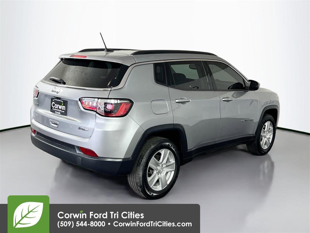 used 2022 Jeep Compass car, priced at $19,457