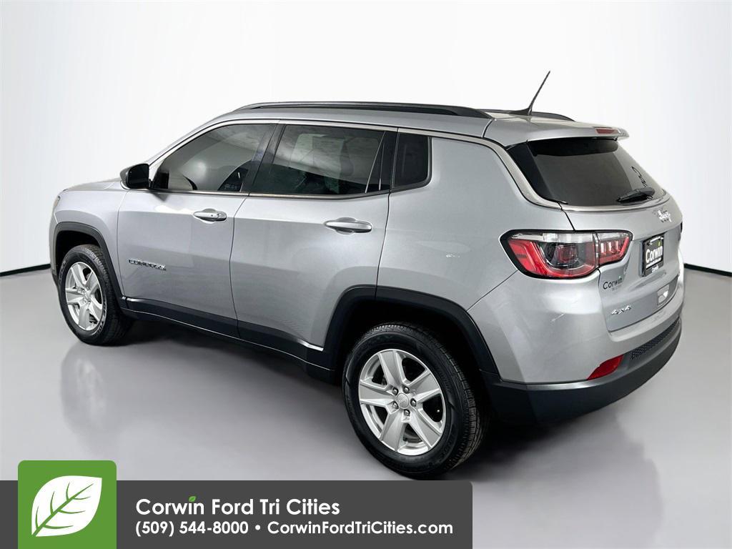 used 2022 Jeep Compass car, priced at $19,457