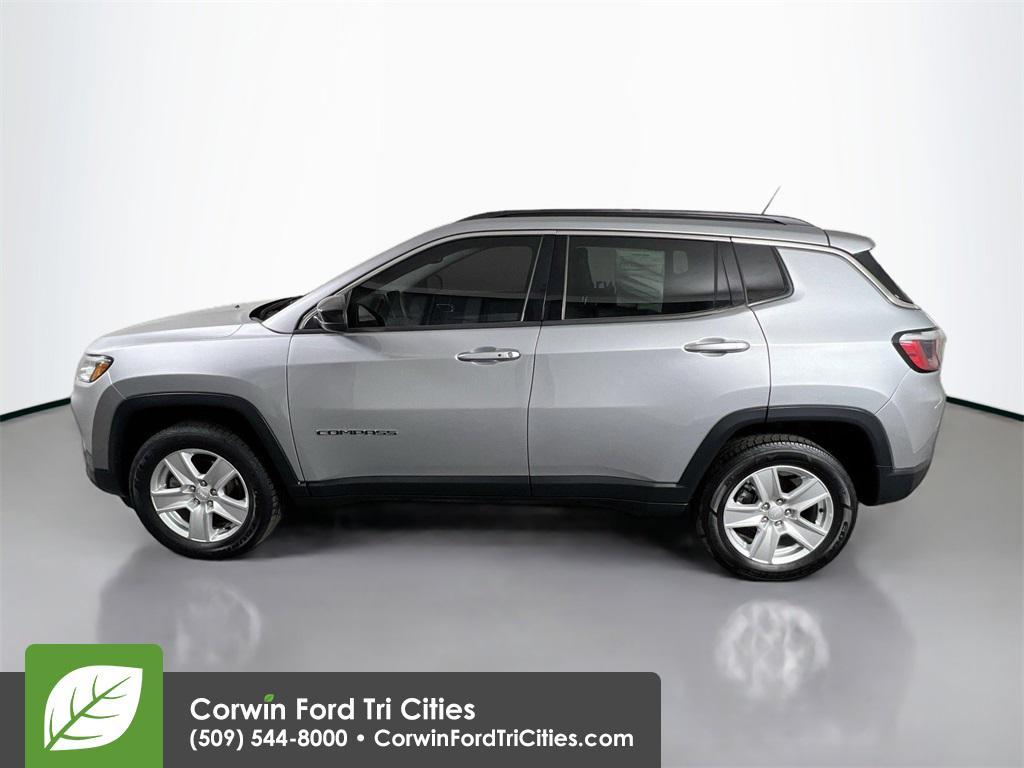 used 2022 Jeep Compass car, priced at $19,457