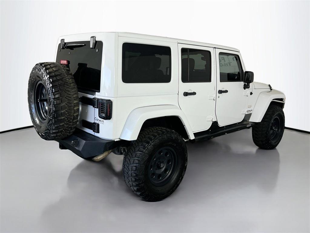 used 2012 Jeep Wrangler Unlimited car, priced at $14,999