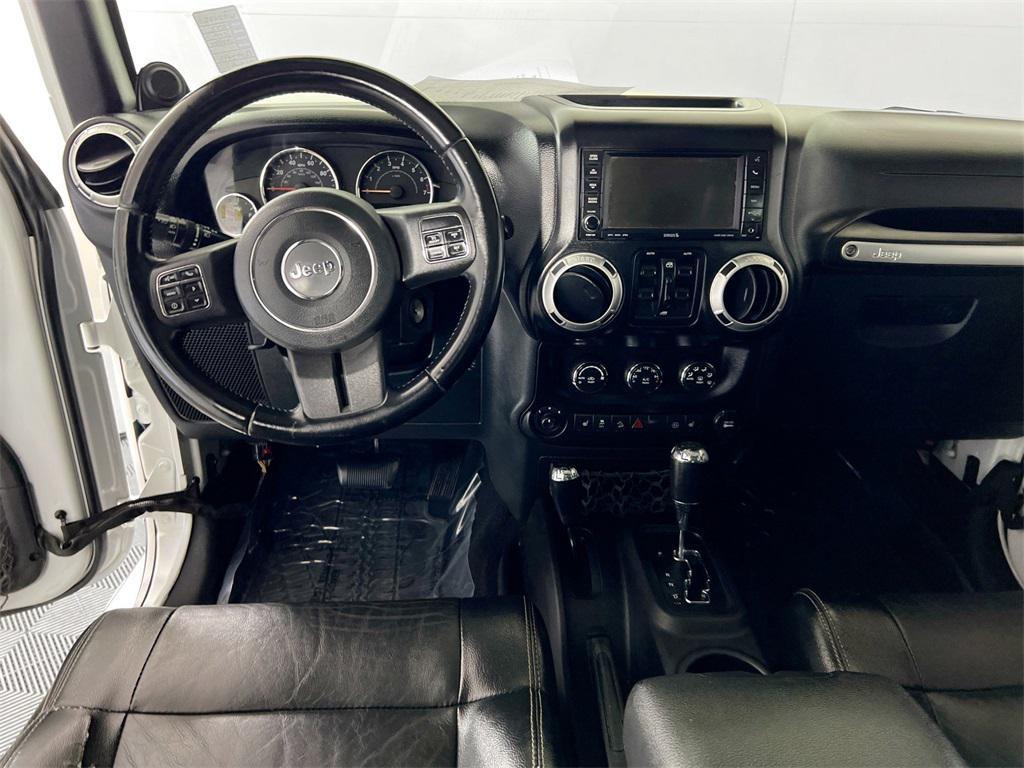 used 2012 Jeep Wrangler Unlimited car, priced at $14,999